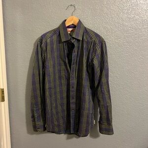 Robert Graham • Long Sleeve Button Up Collared Shirt